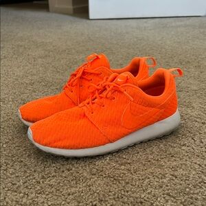 Nike Orange Athletic Sneakers